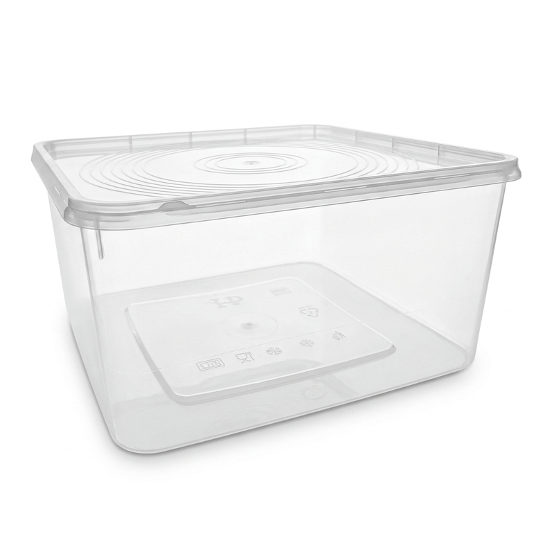S.E PLASTIC FOOD CONTAINER 3LTR 3'S