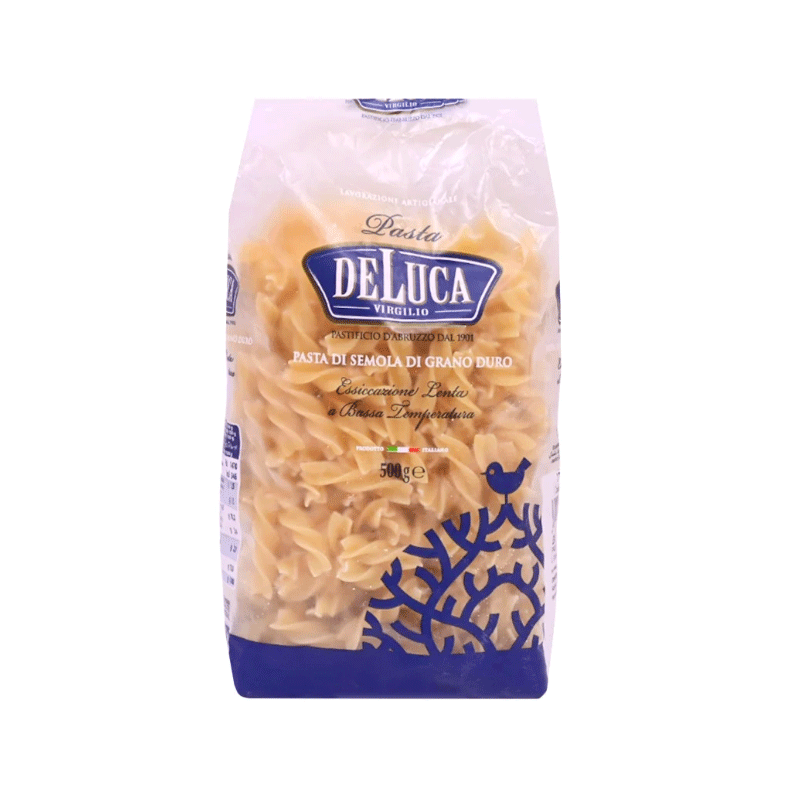 DELUCA FUSILI MACRONI 500GM