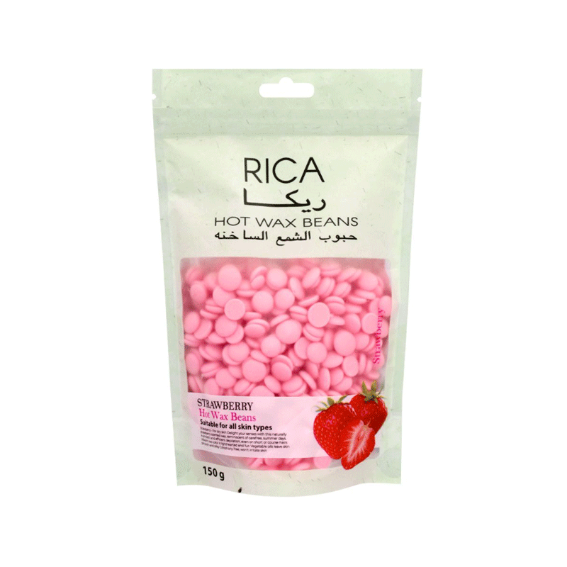 RICA HOT WAX BEANS STRAWBERRY 150GM