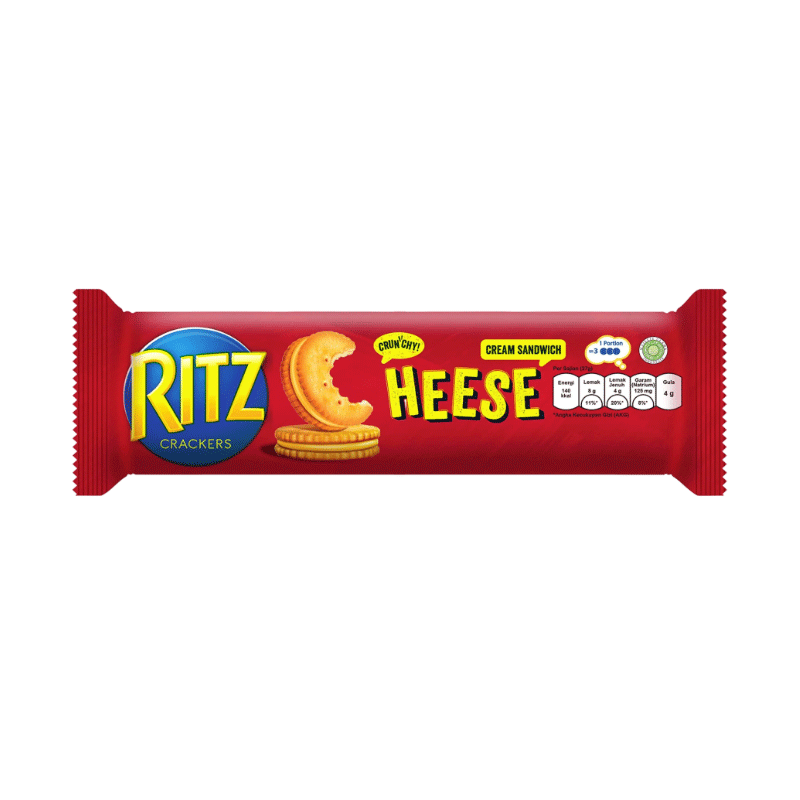 RITZ CHEESE CRACKERS 91GM