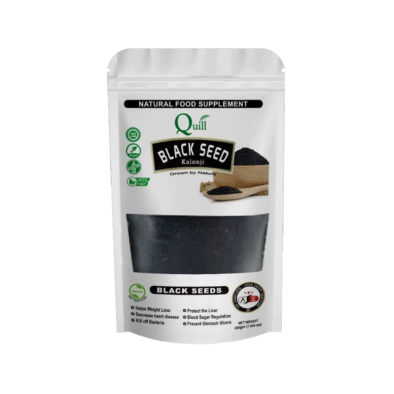 QUILL BLACK SEEDS 200GM