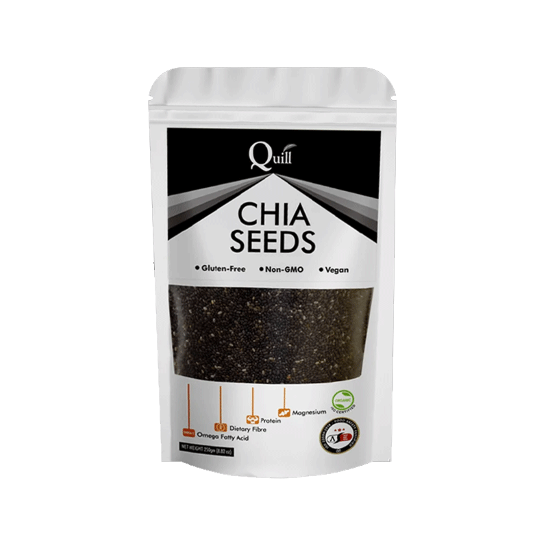 QUILL ORAGNIC CHIA SEEDS MINI 90GM