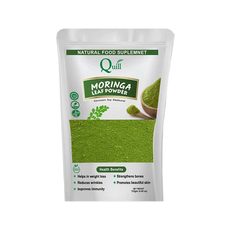 QUILL MORINGA LEAF POWDER 125GM