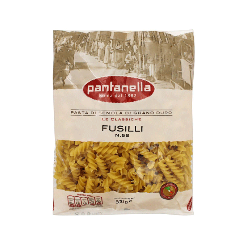 PANTANELLA PASTA FUSILLI 500GM