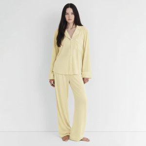 LADIES NIGHT SUIT YELLOW 2 PEICE IMPORTED