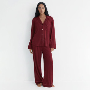 LADIES NIGHT SUIT RED 2 PEICE IMPORTED