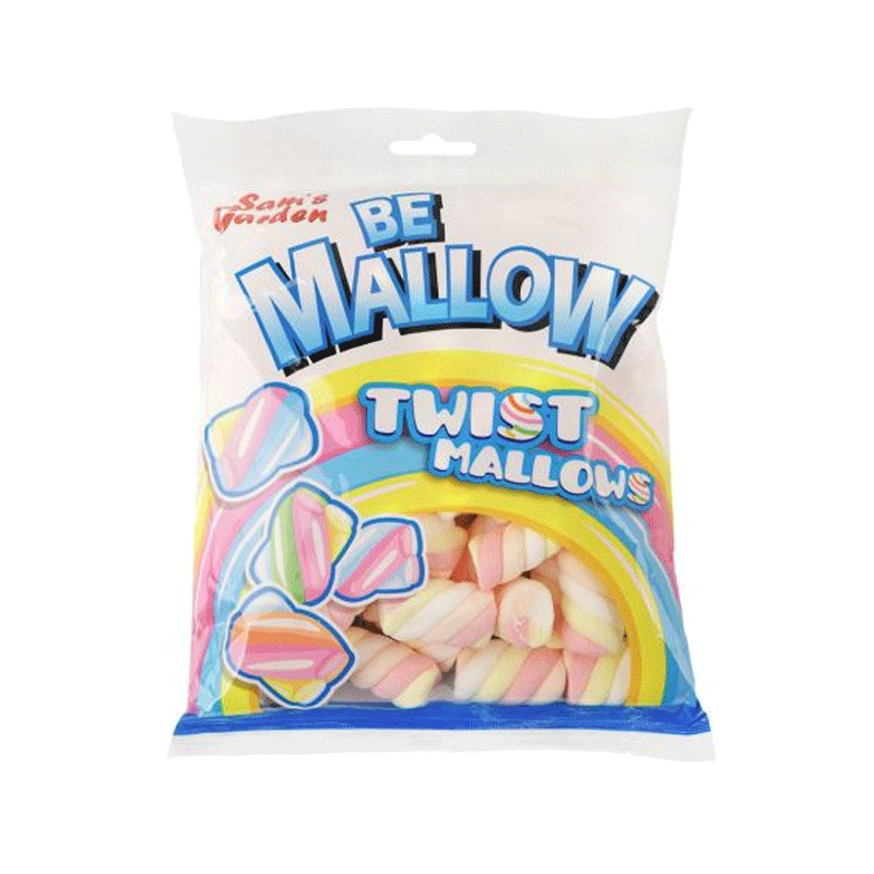 SAMS GARDEN TWIST MARSHMALLOW 150GM