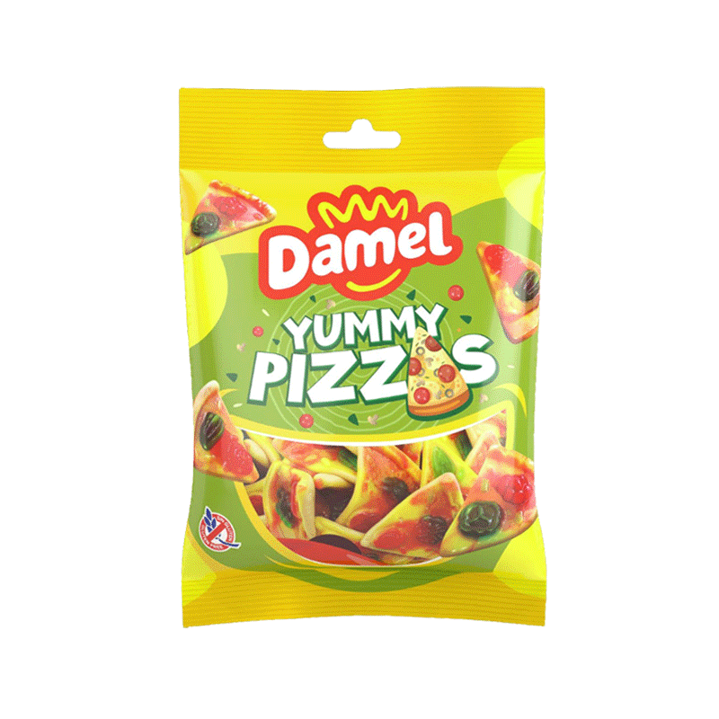 DAMEL YUMMY PIZZA JELLY 80GM
