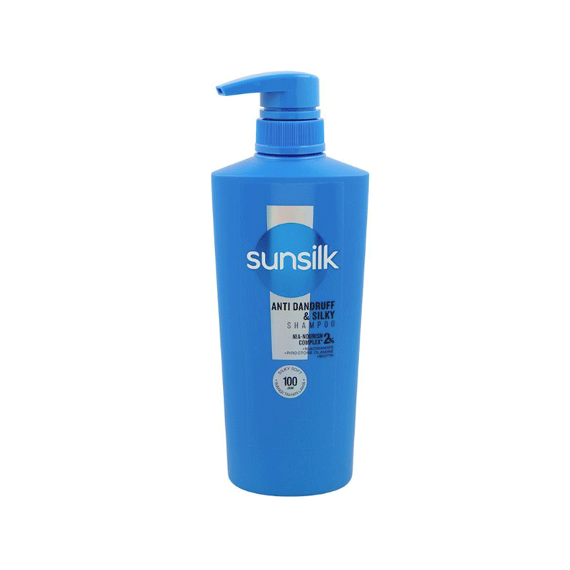 SUNSILK ANTI DANDRUFF&SILKY SHAMPOO 450ML