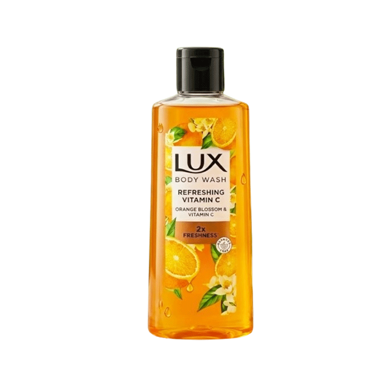 LUX BODY WASH REFRESHING VITAMIN C 520ML