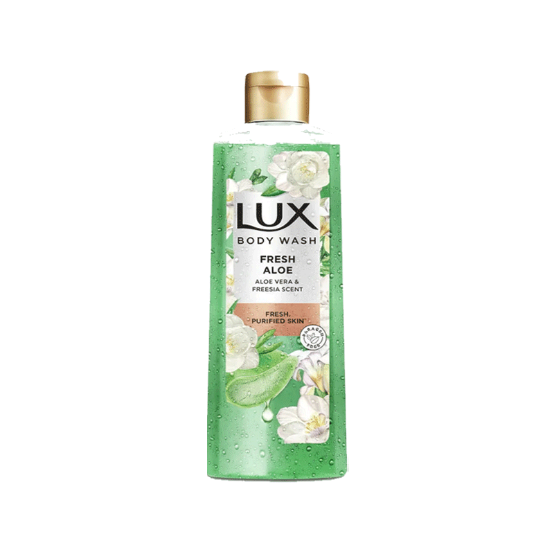 LUX BODY WASH FRESH ALOE 250ML
