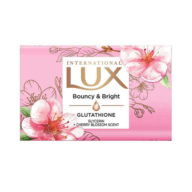 LUX SOAP BOUNCY&BRIGHT 130GM