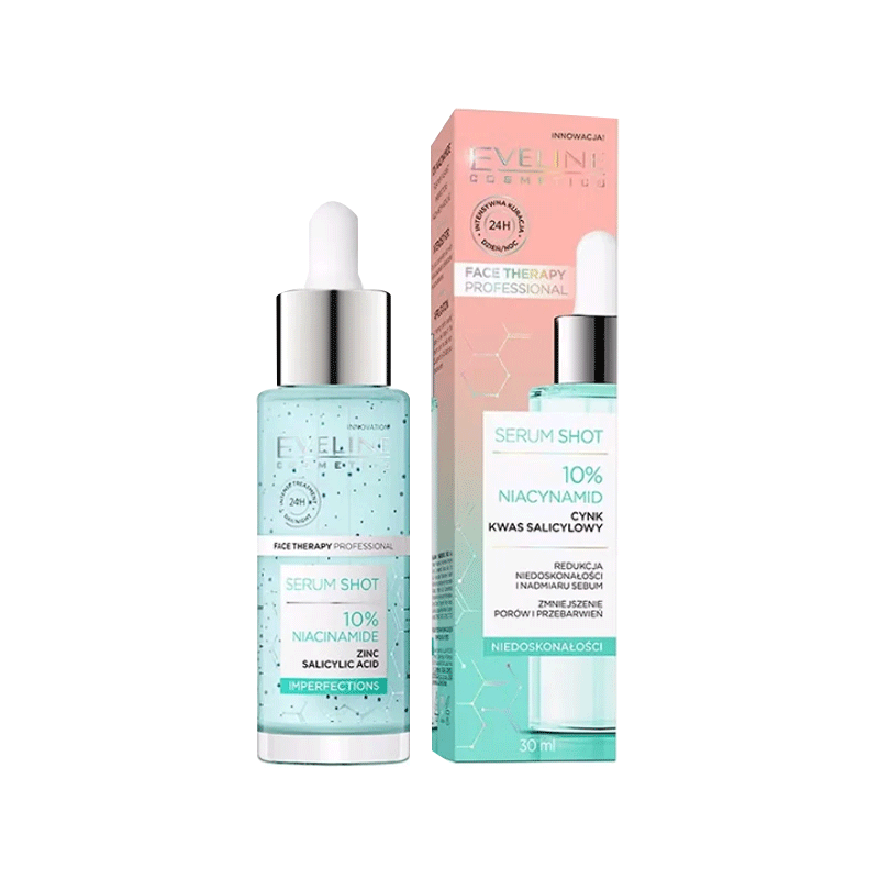 EVELINE FACE THERAPY 10% NIACYNAMID SERUM SHOT 30ML
