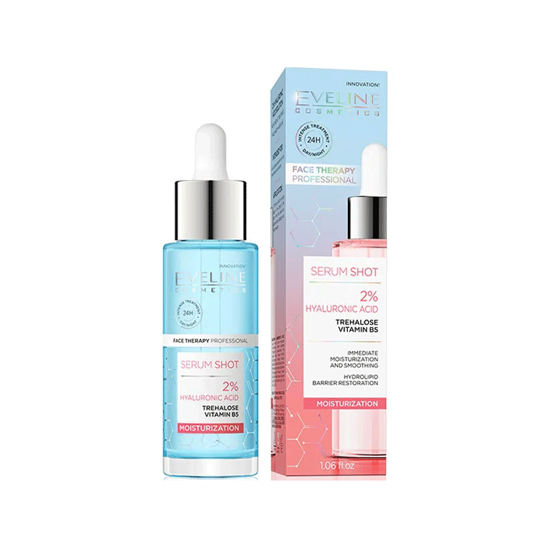 EVELINE FACE THERAPY HIALURONOWY SERUM SHOT 2% 30ML