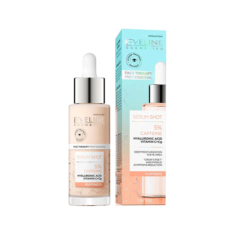 EVELINE FACE THERAPY SERUM SHOT 5% CAFFEINE 30ML