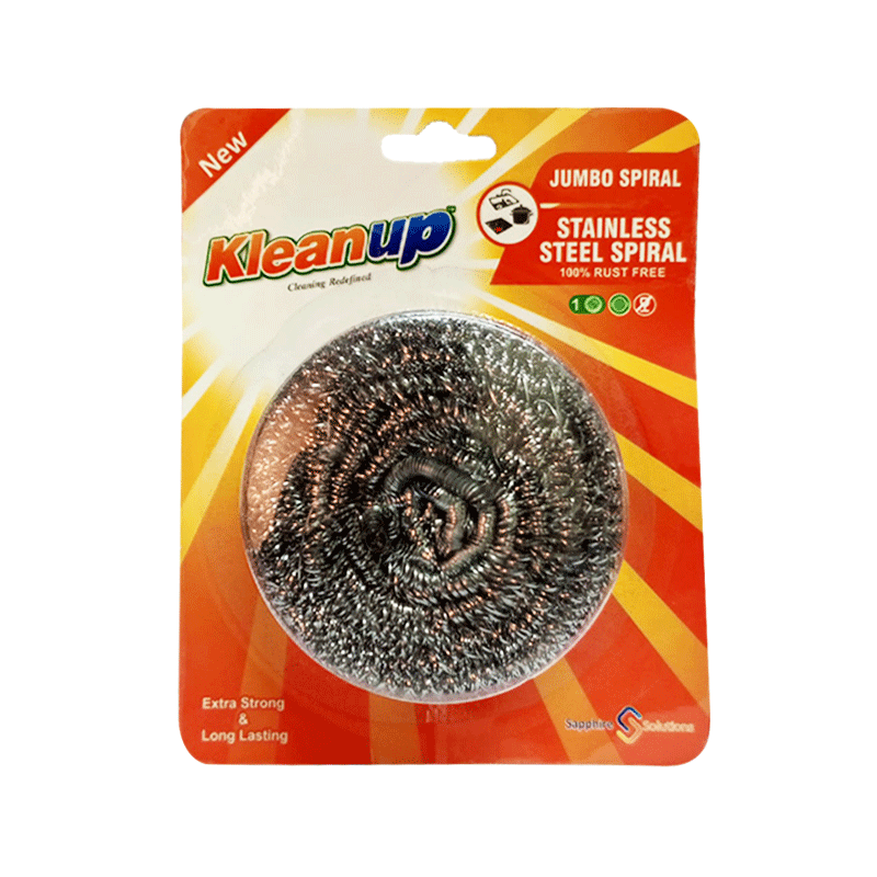 KLEANUP STAINLESS STEEL SPIRAL JUMBO PACK