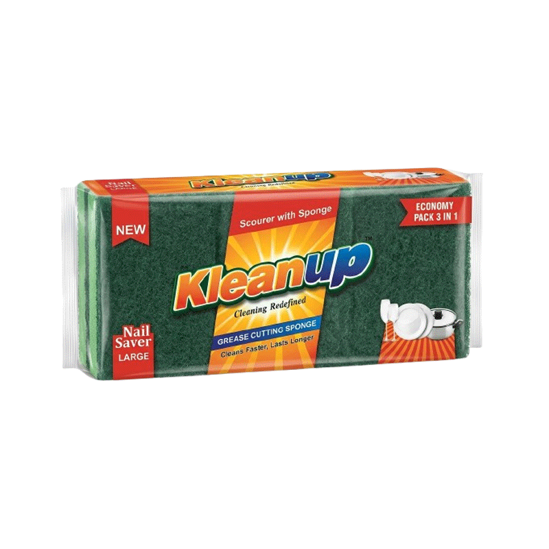KLEANUP NAIL SAVER LARGE ECO PACK 3IN1