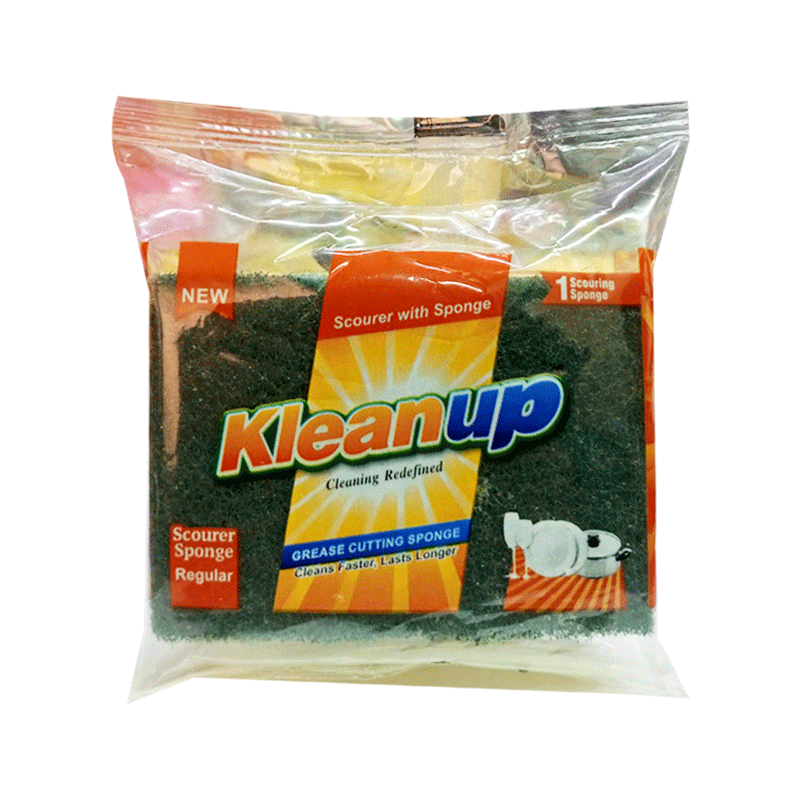 KLEANUP SCOURING SPONGE REGULAR