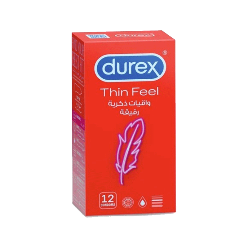 DUREX CONDOM THIN FEEL 12`S
