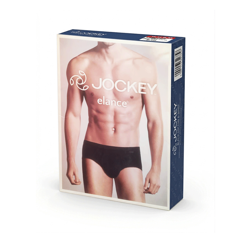 JOCKEY 1018 BLACK WEDGEFLY BRIEF SMALL