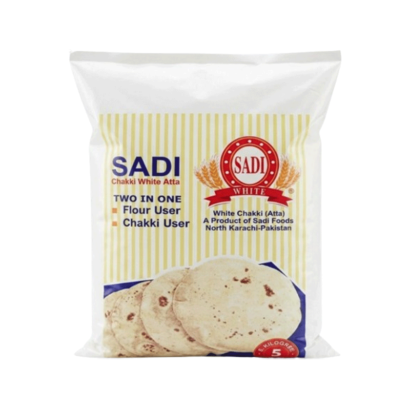 SADI 2IN1 CHAKKI  WHITE ATTA 5KG