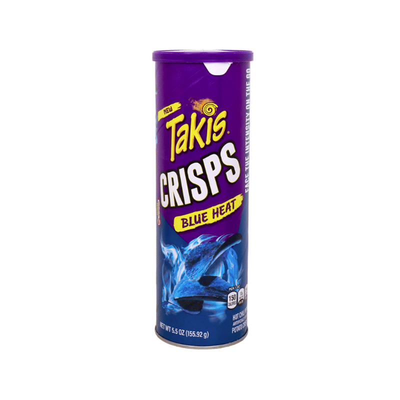 TAKIS CRISPS BLUE HEAT CHIPS 155.92GM