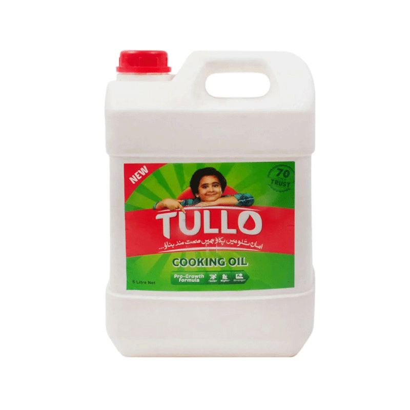 TULLO COOKING OIL 5LTR CANE