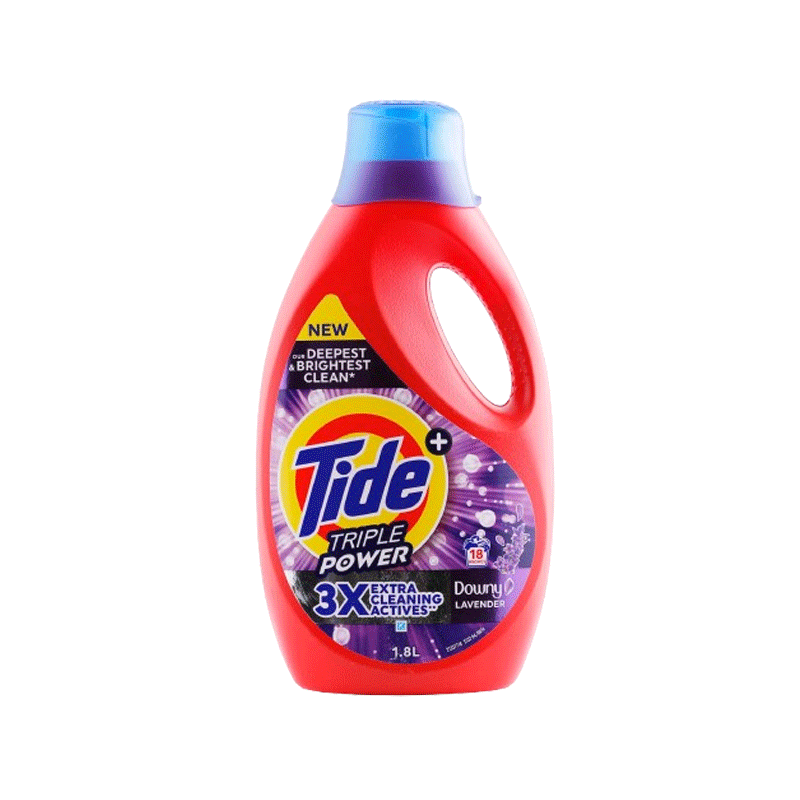 TIDE LIQUID 3X DOWNY LAVENDER 1.8LTR