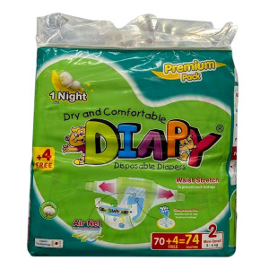 DIAPY DIAPER  MINI SMALL 70+4