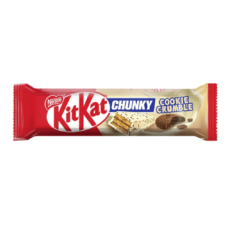 NESTLE KITKAT CHOCOLATE CHUNKY COOKIE CRUMBLE 38GM