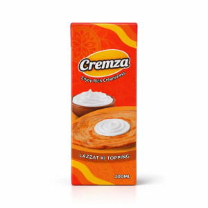 MILKFIELDS CREMZA CREAM TOPPING 200ML