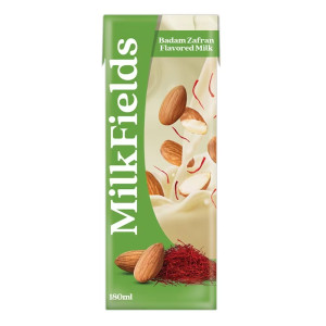 MILKFIELDS MILK BADAM ZAFRAN 180ML