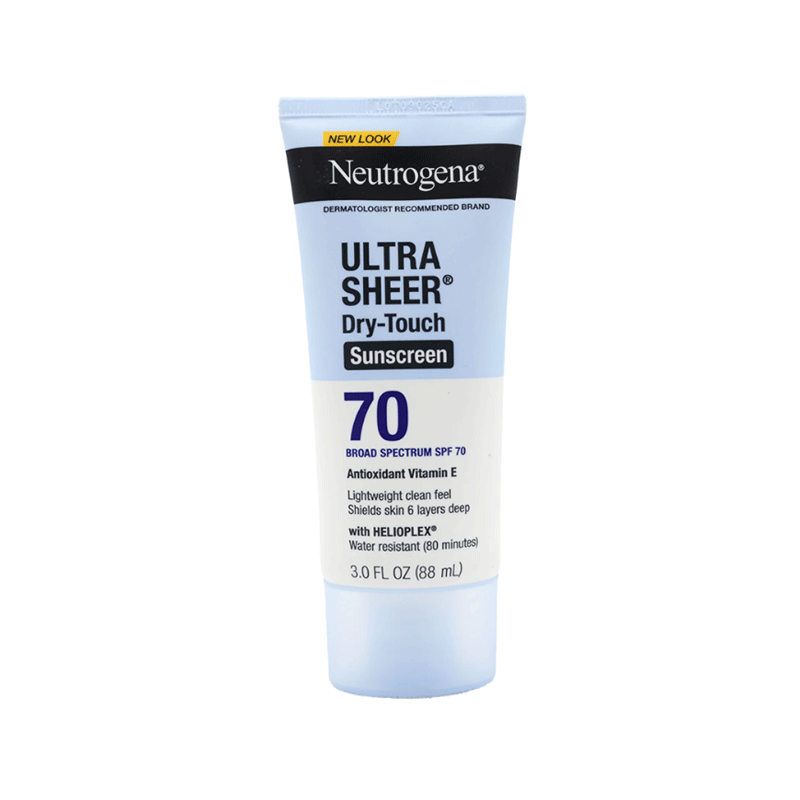 NEUTROGENA ULTRA SHEER DRY TOUCH SPF70 SUN SCREEN 88ML