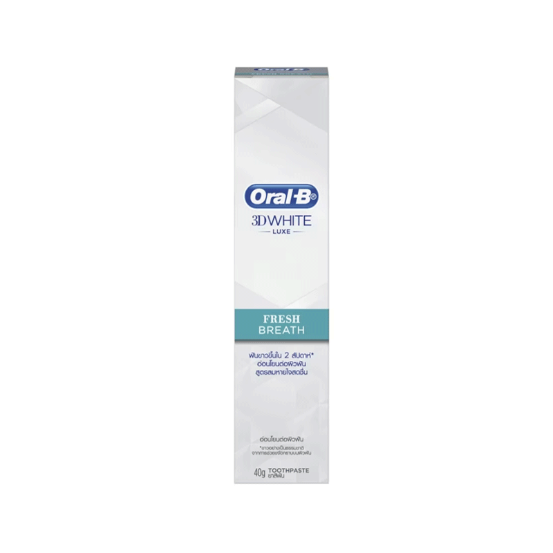 ORAL B TOOTH PASTE 3D WHITE FRESH BREATH 40GM CHINA