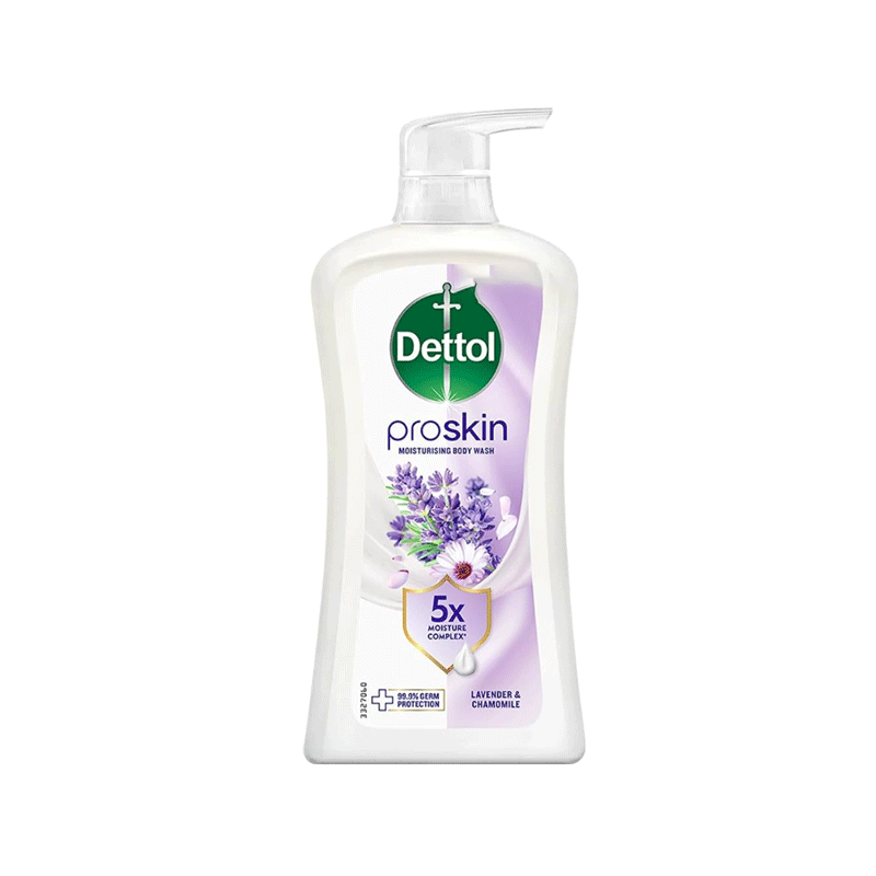 DETTOL PRO SKIN LAVENDER CHAMOMILE BODY WASH 900ML INDONESIA