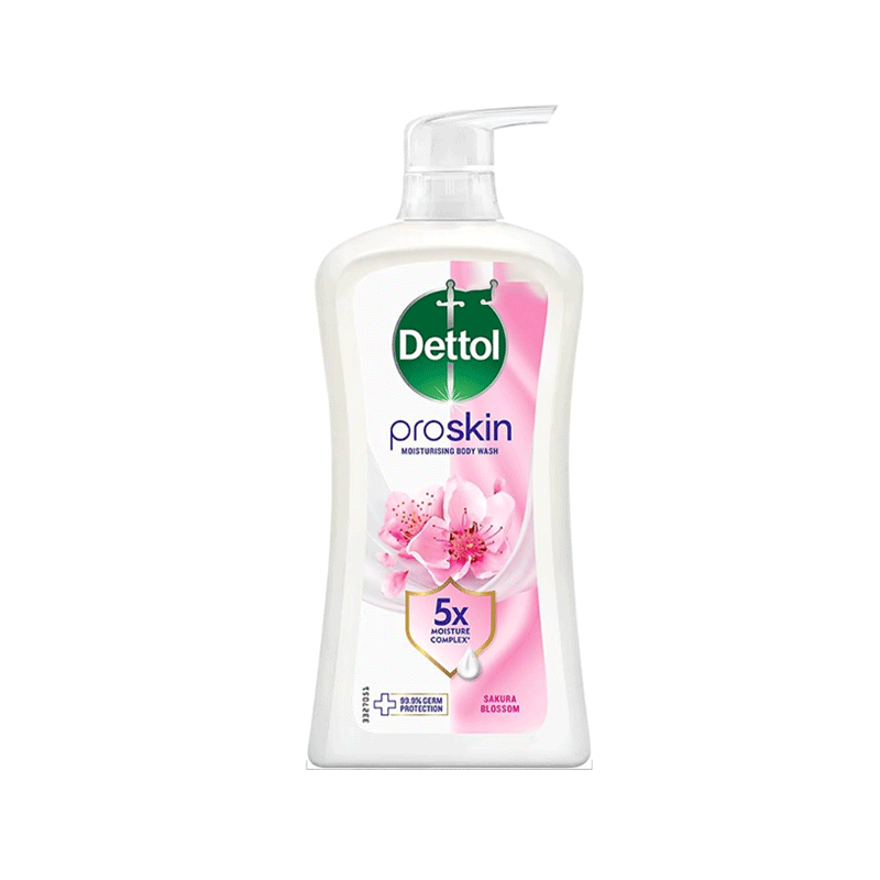 DETTOL PRO SKIN BODY WASH SAKURA BLOSSOM 900ML INDONESIA