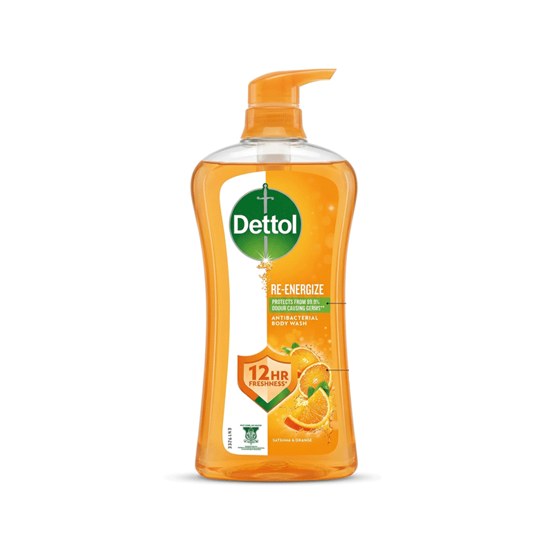 DETTOL RE-ENERGIZE SATSUMA & ORANGE BODY WASH 950ML INDONESIA