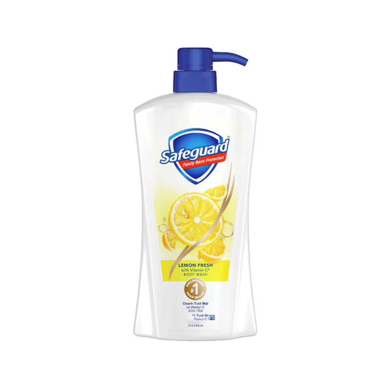 SAFEGUARD LEMON FRESH BODY WASH 1LTR THAILAND