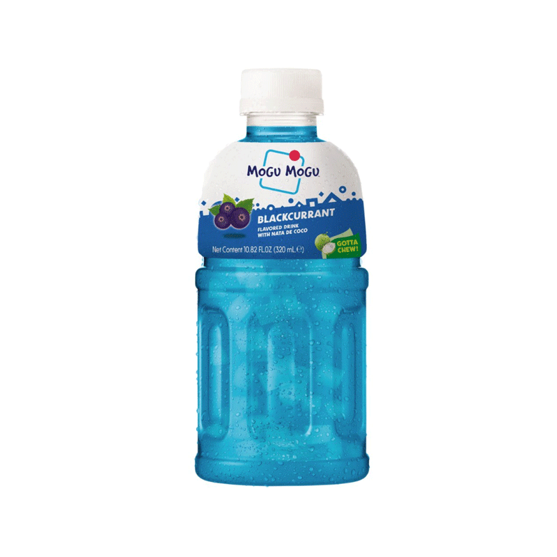 MOGU MOGU FLV DRINK BLACK CURRANT 320ML