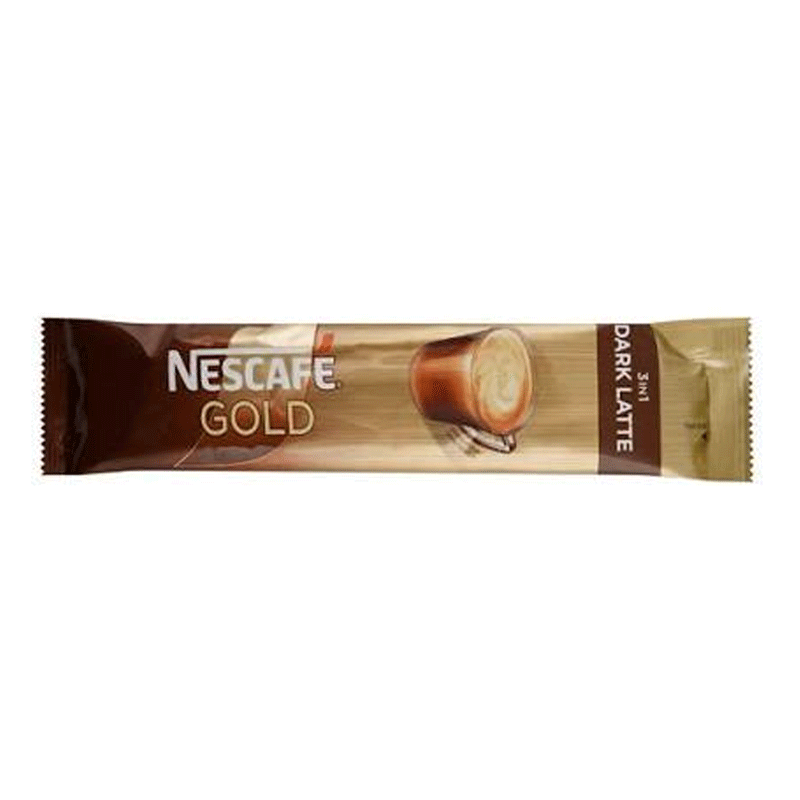 NESCAFE GOLD DARK LATTE COFFEE 3IN1 34GM