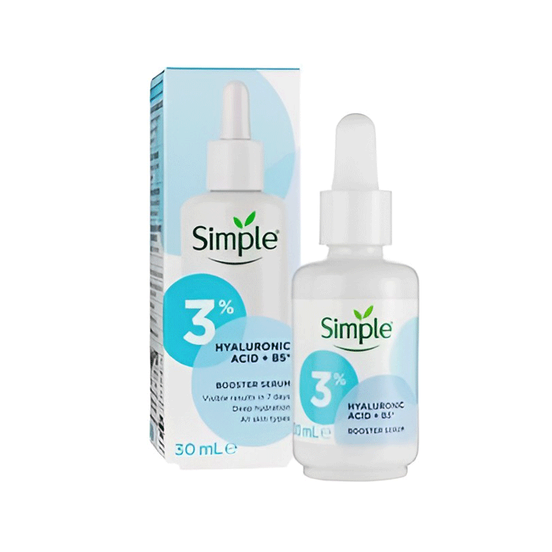 SIMPLE HYALURONIC ACID+B5 BOOSTER SERUM 30ML