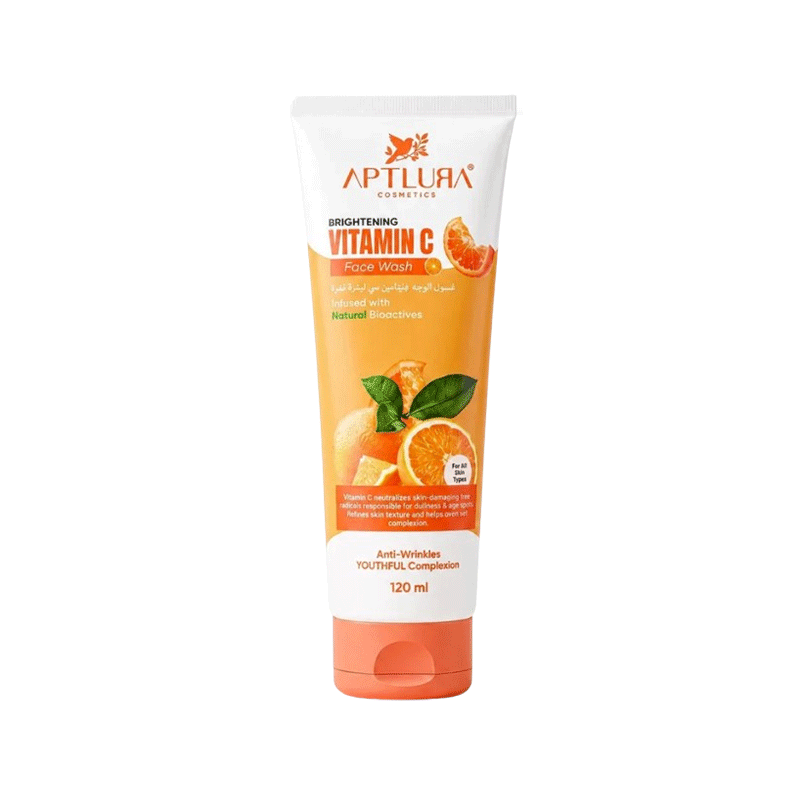 APTLURA BRIGHTENING VITAMIN C FACE WASH 120ML