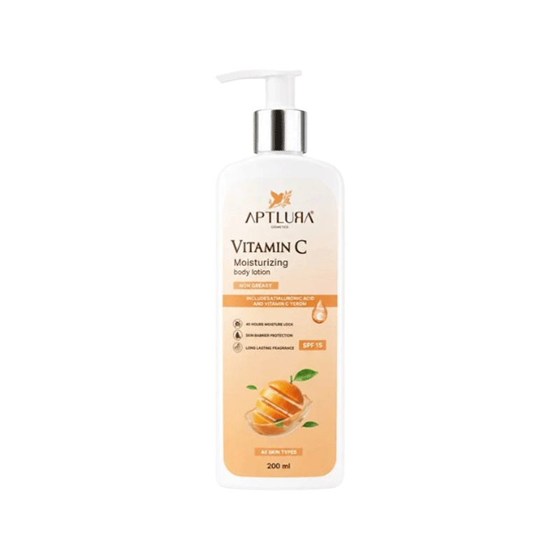 APTLURA VITAMIN C MOISTURIZING BODY LOTION 200ML
