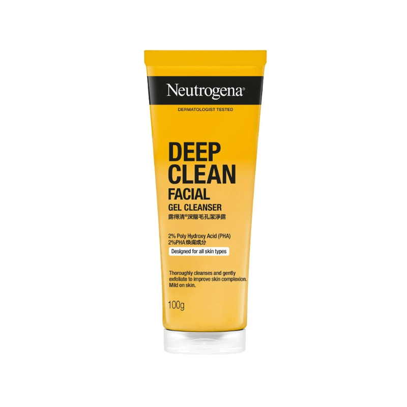 NEUTROGENA DEEP CLEAN FACIAL GEL CLEANSER 100GM