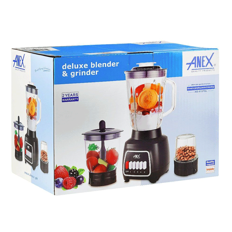ANEX DELUXE BLENDER&GRINDER 6137GL