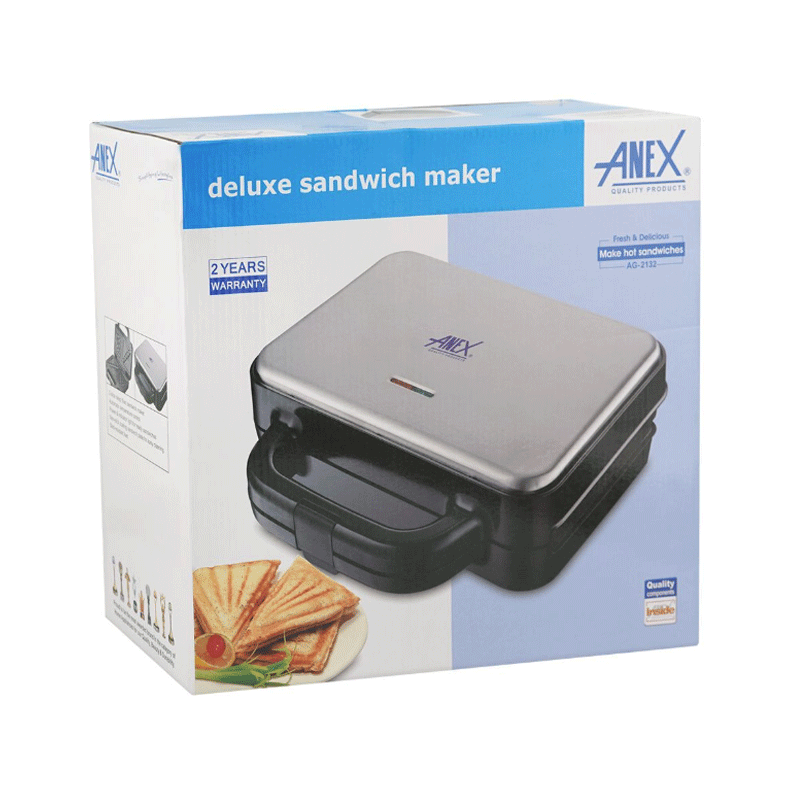 ANEX DELUXE SANDWICH MAKER 2132