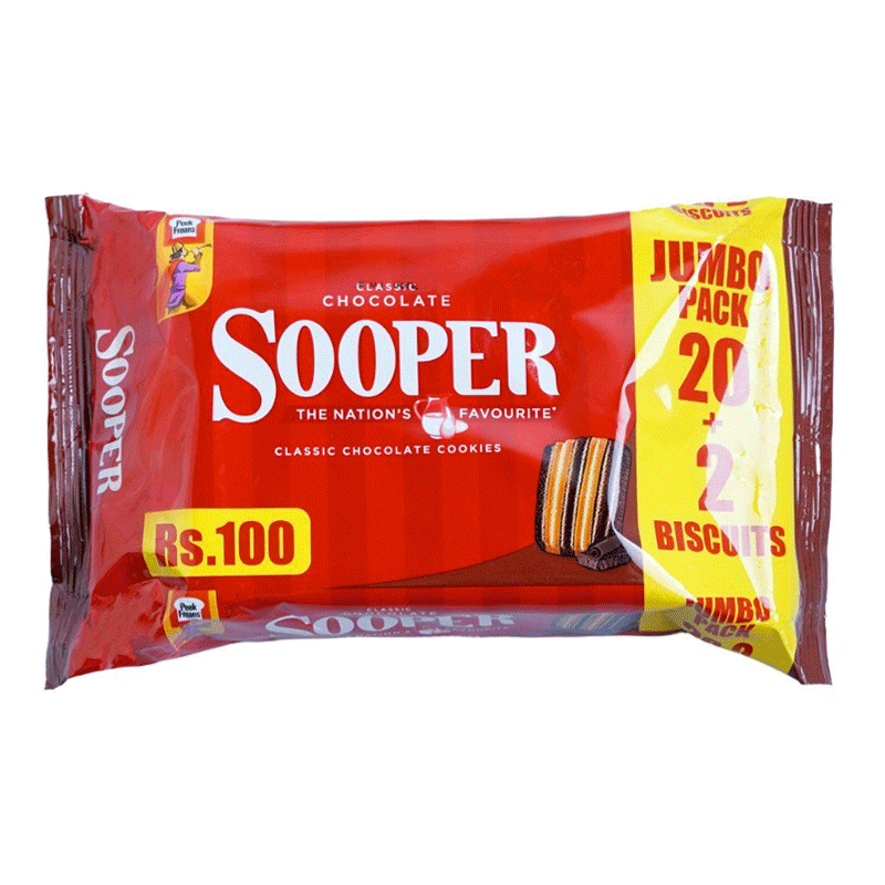 PEEK FREANS BISCUIT SOOPER CHOCOLATE HR TWIN PACK