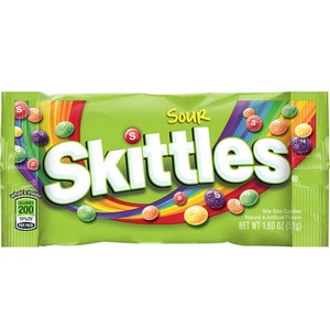 SKITTLES CANDY CRAZY SOURS 38GM