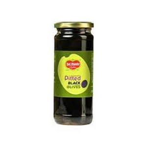DEL MONTE PITTED BLACK OLIVES 450G