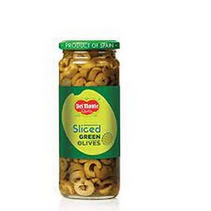 DEL MONTE SLICED GREEN OLIVES 450G
